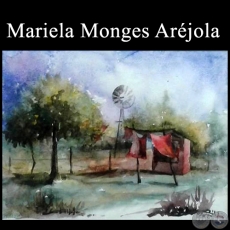 Gauchito Gill - Acuarela de Mariela Monges